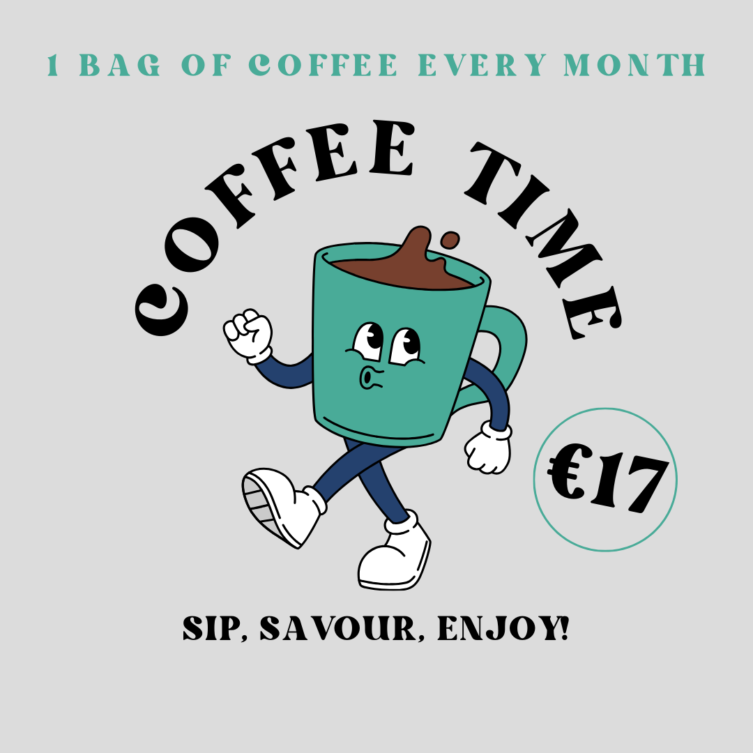 1 Bag of Coffee Every Month