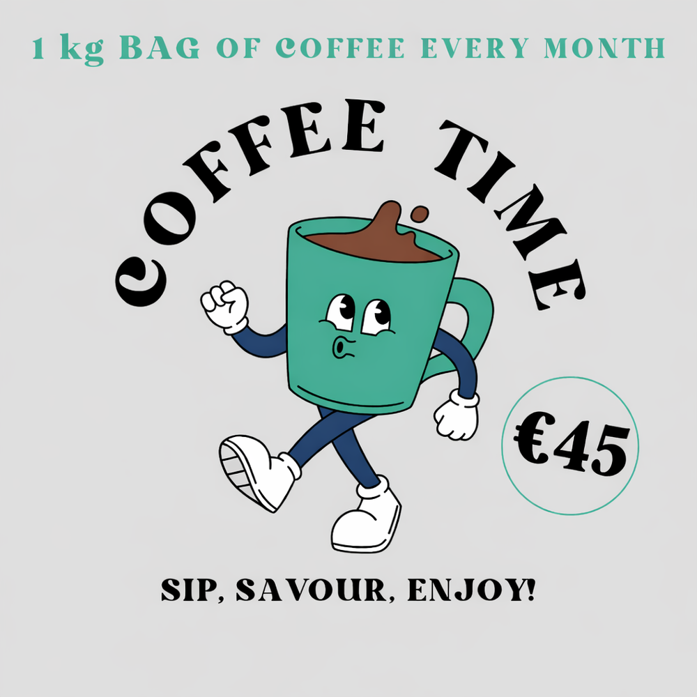 1 KG of Coffee Every Month