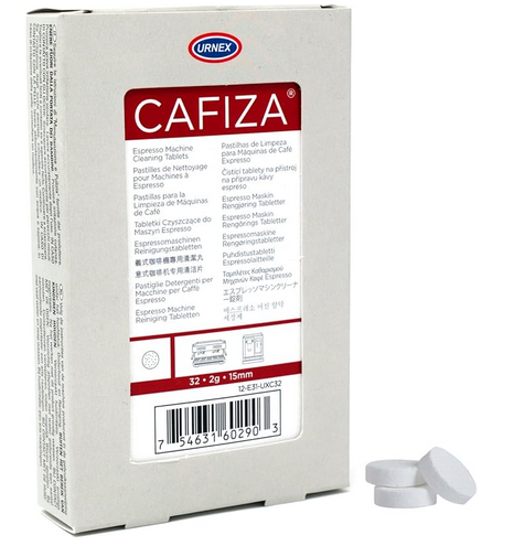 Cafiza Espresso Machine Cleaning Tablets, Pack of 32