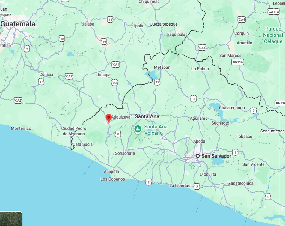 EL SALVADOR - Ahuachapán